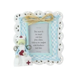 ROMAN Angel Nurse Picture Frames - for A 2" X 3" Photo - #46914 - 5.25" - Set Of 6