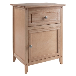SLICKBLUE Eugene Accent Table, Nightstand, Natural