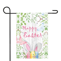 NORTHLIGHT Happy Easter Bunny Ears Garden Flag 12.5" X 18