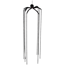 NORTHLIGHT 6' Long Legged Spider Halloween Decoration In Black