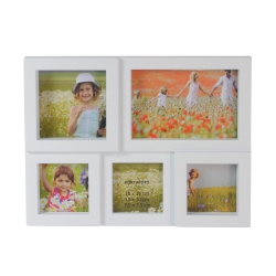 NORTHLIGHT Multi-Sized Photo Collage Picture Frame - 11.5" - In White