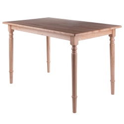 SLICKBLUE Ravenna Rectangle Dining Table, Natural