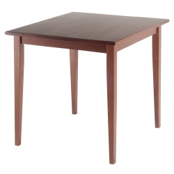 SLICKBLUE Groveland Square Dining Table, Walnut