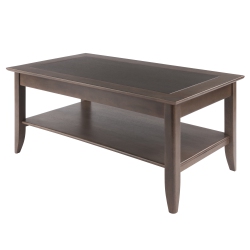 SLICKBLUE Santino Coffee Table, Oyster In Gray