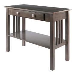 SLICKBLUE Stafford Console Hall Table, Oyster In Gray