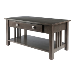 SLICKBLUE Stafford Coffee Table, Oyster In Gray