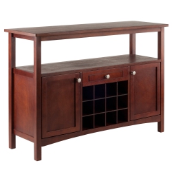SLICKBLUE Colby Buffet Cabinet, Walnut