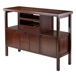 SLICKBLUE Diego Buffet Cabinet, Walnut