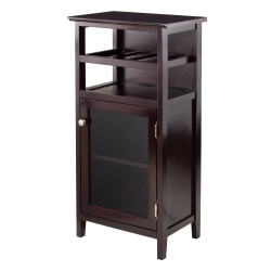 SLICKBLUE Alta Wine Cabinet, Espresso