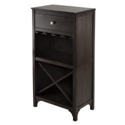 SLICKBLUE Ancona Wine Cabinet, Espresso