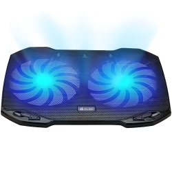 HLD Klim Pro - The Laptop Cooling Pad for Professionals + Light, Compact, Easy to Carry, Durable + 10” to 15, 6” + Extra USB Port