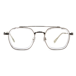 OTTIKA CARE - Blue Light Blocking Glasses - Adult | Model 52006 | Coating | Silver Clear In Green