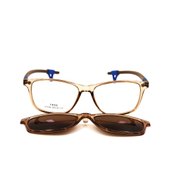 OTTIKA CARE - Optical Frame - Polarized Attachment | Model 21104 | Kids & Teenagers | In Brown