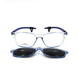 OTTIKA CARE - Optical Frame - Polarized Attachment | Model 21104 | Kids & Teenagers | In Blue
