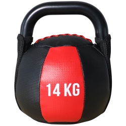 PRISP Soft Kettlebell Workout Weight - Sand-Filled Bell Body With Rigid Handle