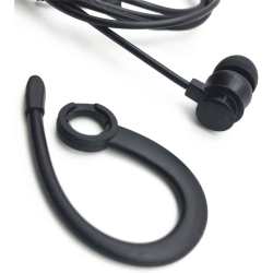 DOLAER Single Side Earphone In-Ear Stereo to Mono Earbuds One Ear Hook Earpiece for Iphone Android Smartphones Mp3 Players