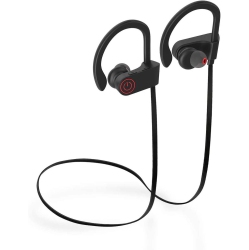 DOLAER Newest Bluetooth Headphones Best Mic Wireless Sport Earphones Hifi Bass Stereo Ipx7 Waterproof In-Ear Earbuds Headset \w Noise Canceling For