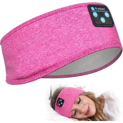 DOLAER Headphones for Sleeping, Sleeping Headphones Music Sleep Headband, Ultra-Soft Headphones Headband for Side Sleepers, Sleeping Gifts for Men