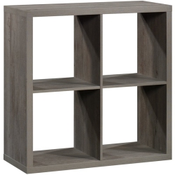SAUDER Miscellaneous Storage Engineered Wood 4-Cube Organizer In Mystic Oak