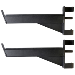 PRISP Safety Spotter Arm Attachments - Barbell Catchers for 2X2 Squat Racks, Sold In Pairs