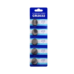 ISTAR 5PCs Button Battery 3V Cr2032 Br2032 Dl2032 Ecr2032 Cell Coin Lithium Li-Ion Batteries Promotion Clock Computer Led Electronic