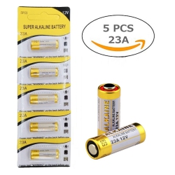 ISTAR 5PCs Super Alkaline Battery 27A 12V Ultra Long-Lasting, Leak-Proof Maximum Power
