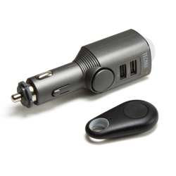 TECHNAXX Tx-100 Mobile And Car Alarm With Charging Function - In Black