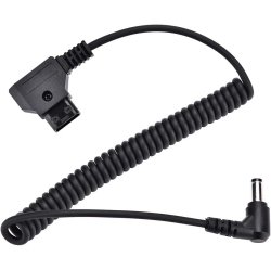 DOLAER D-Tap Adapter Cable D-Tap B-Type Male to Right Angle Dc 5.5X2.5MM Adapter Cable Accessory for Anton V-Mount Battery