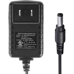 DOLAER [Ul Listed Fcc] Dc 12V 2A Power Supply Adapter 5.5MM X 2.1Mm, for Dc 12V Cctv Camera Led Strip Light, 1.5M Cord
