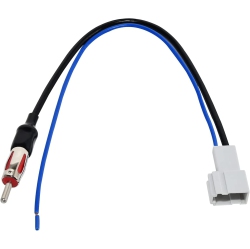 DOLAER Wolf Car Antenna Adapter Cable Aftermarket Stereo Radio Mount for for Honda Odyssey/fit/insight/cr-V, Acura 2012-2016 Model In Red