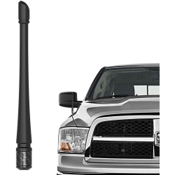 DOLAER Car Wash Proof Antenna Compatible With 2012-2022 Dodge Ram 1500 Designed for Optimized Fm/am Reception