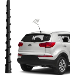 DOLAER Antenna for Kia Soul, Sorento, Sportage, Forte, Rio, Forte Koup, Sedona, Borrego, Rio5, Kx Cross, Rondo - 7 Inches Flexible Spiral Rubber Oem