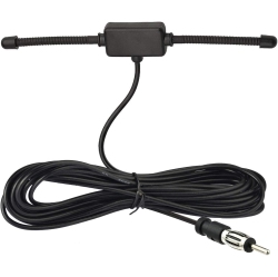 DOLAER Wlaniot Universal Car Stereo Am Fm Dipole Antenna, Hidden Adhesive Mount Radio Aerial for Vehicle Truck Suv Radio Stereo Head Unit Receiver