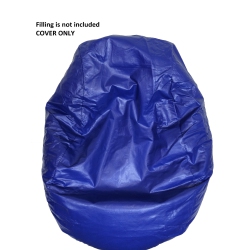 BOSCOMAN - Teardrop Adult Vinyl Beanbag Chair - Cover Only - 96060081 In Blue