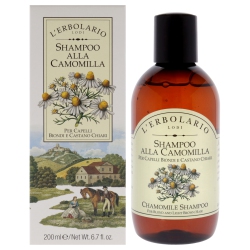 LERBOLARIO Blond And Hair Shampoo - Chamomile By for Unisex - 6.7 OZ Shampoo In Light Brown