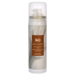RCO Bright Shadows Root Touch Up Spray - Medium By R+Co for Unisex - 1.5 OZ Hair Color In Brown