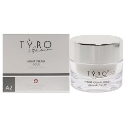 TYRO Night Cream By for Unisex - 1.69 OZ Cream In Gold