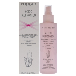 LERBOLARIO Hyaluronic Acid Beauty Water Spray for Face And Body By for Unisex - 5 OZ Body Spray