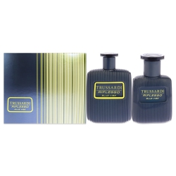 TRUSSARDI Riflesso Vibe By for Men - 2 PC Gift Set 3.4 OZ Edt Spray, 1OZ Edt Spray In Blue