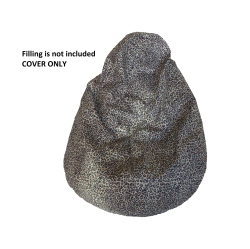 BOSCOMAN - Pear-Shaped Leopard Animal Print Beanbag Chair - Cover Only - 96124111