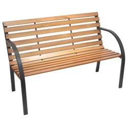 HENRYKA Garden Bench - Espresso