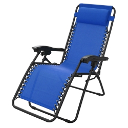 HENRYKA Patio Casual Chair - Adjustable – In Blue