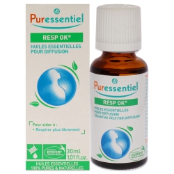 PURESSENTIEL Diffusion Essential Oil - Respiratory Blend By for Unisex - 1.01 OZ Oil