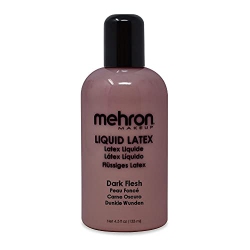 MEHRON Makeup Liquid Latex (4.5 OZ) (Dark Flesh)