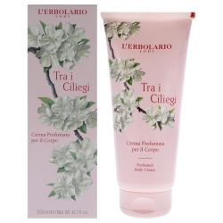 LERBOLARIO Perfume Body Cream - Tra I Ciliegi By for Unisex - 6.7 OZ Body Cream