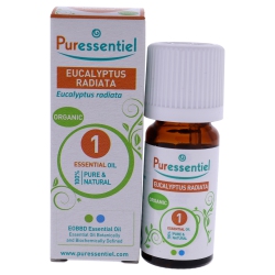 PURESSENTIEL Organic Essential Oil - Eucalyptus Radie By for Unisex - 0.3 OZ Oil