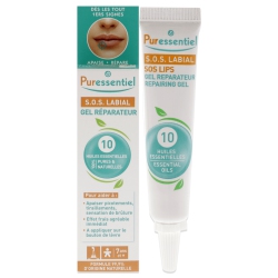 PURESSENTIEL Sos Lip Reparing Gel By for Unisex - 0.17 OZ Gel