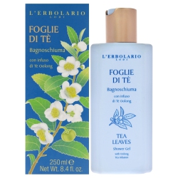 LERBOLARIO Shower Gel - Tea Leaves By for Unisex - 8.4 OZ Shower Gel