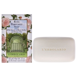 LERBOLARIO Perfumed Soap - Rose By for Unisex - 3.5 OZ Soap