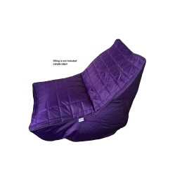 BOSCOMAN - Jumbo Gaming Beanbag Lounger - Cover Only - 11859713 In Purple